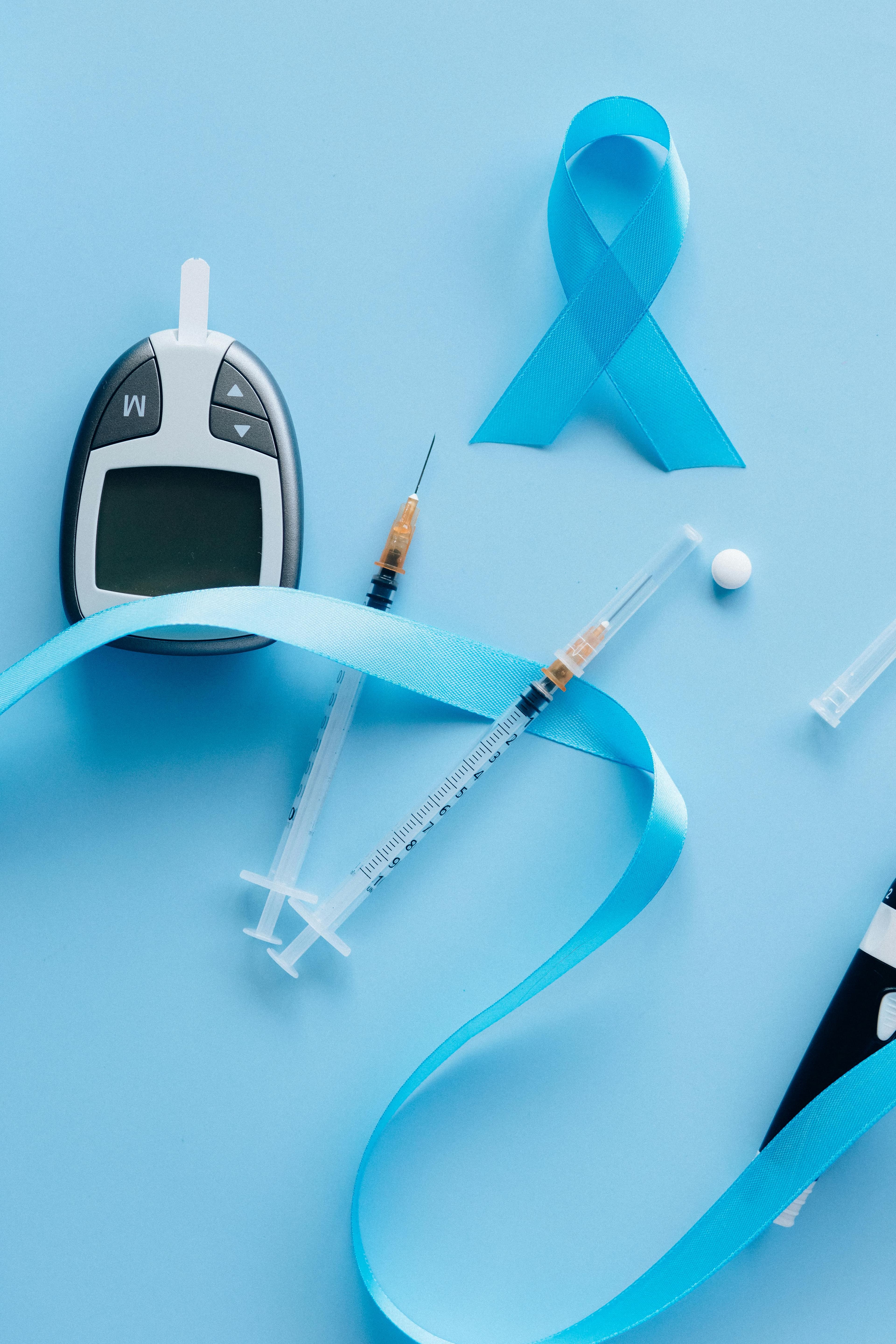 Person managing diabetes